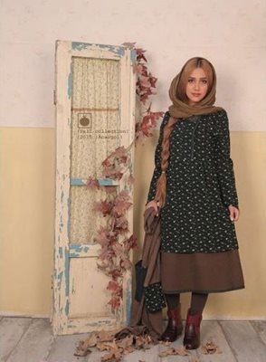 مانتو انار گل