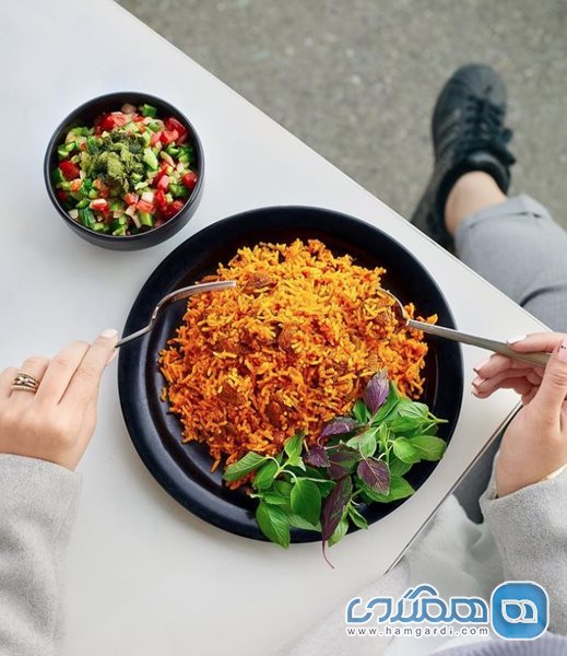 رستوران فلای لند فود پارک