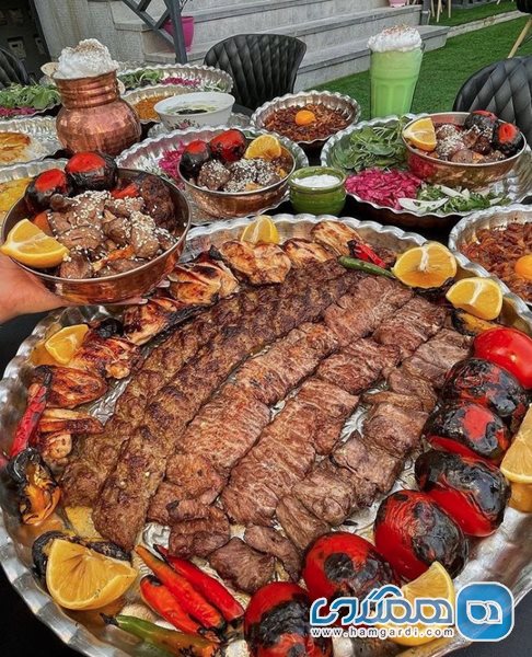 کاسه کباب و کته کباب سنتی آراز اردبیل