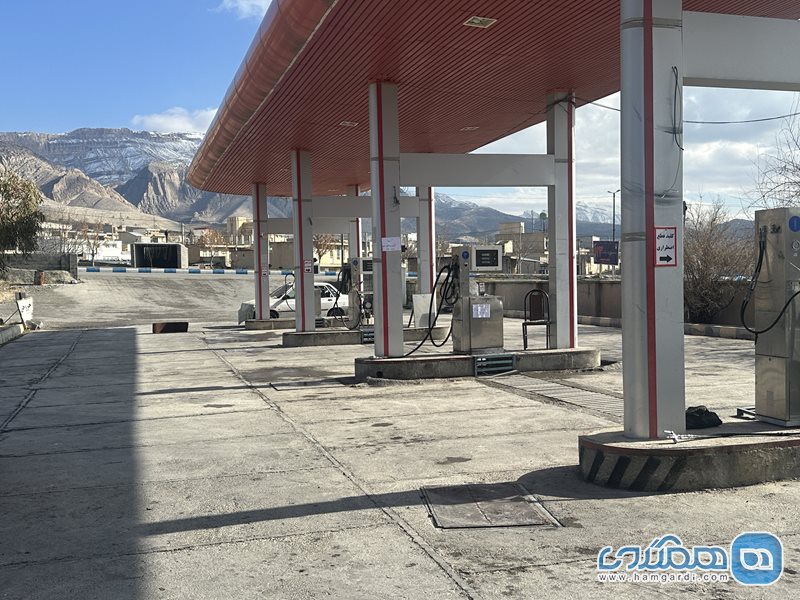جایگاه سوخت سی ان جی آسیته