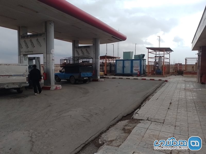 جایگاه سوخت سجاس cng