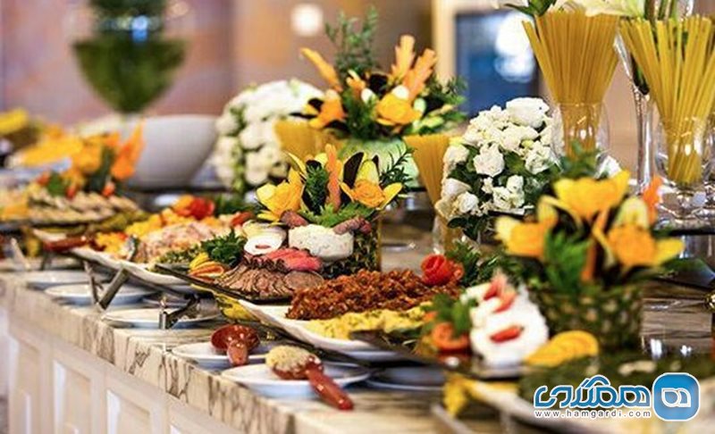 رستوران دیبا هتل اسپیناس پالاس