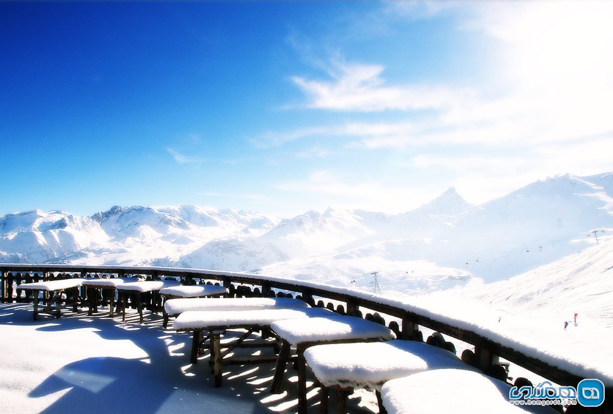  Courchevel، یکی از زیباترین ارتفاعات زمستانی اروپا