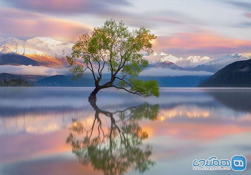 دریاچه واناکا نیوزلند