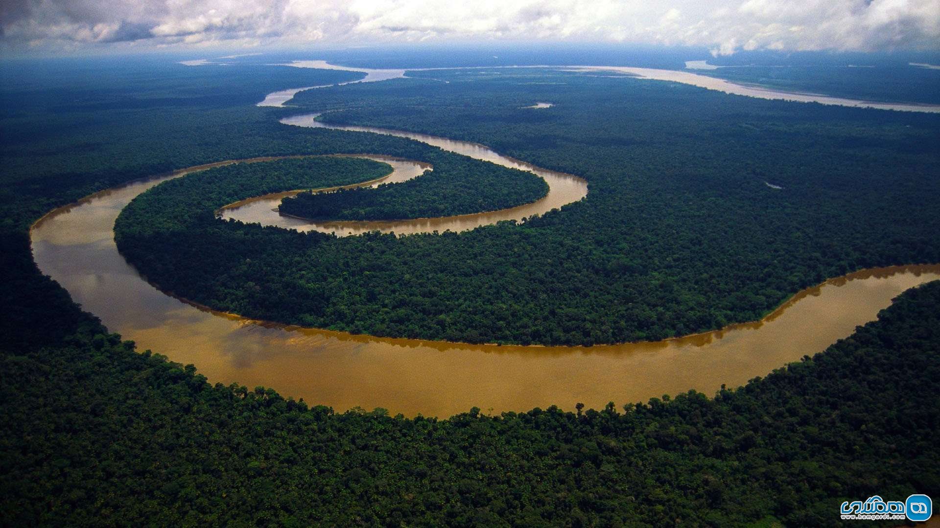  دریاچه ی آمازون، امریکای جنوبی