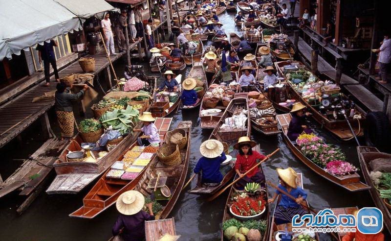 بازار های شناور در آسیای جنوبه شرقی