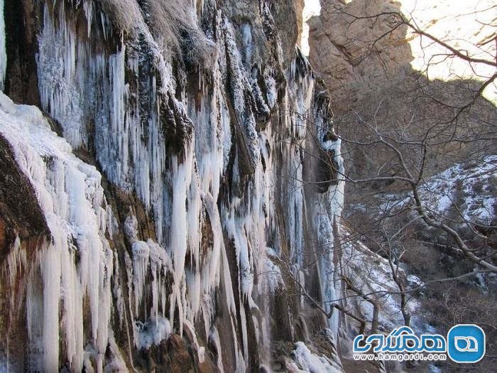 آبشار مارگون منطقه حفاظت شده ابشار چشمه ای 