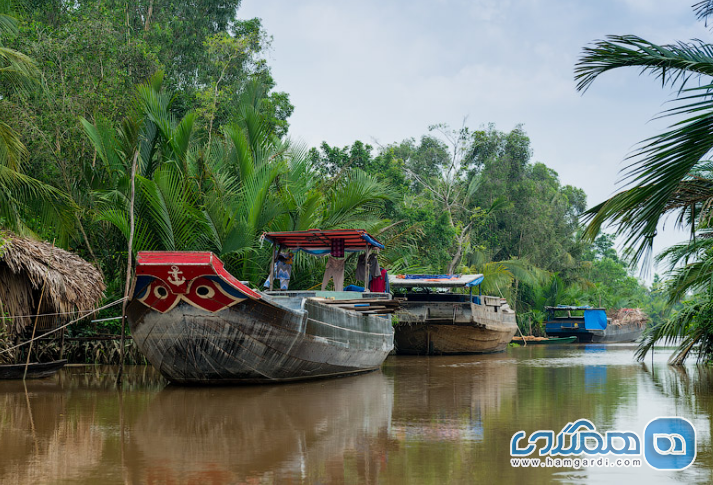 Mekong River Delta in Vietnam