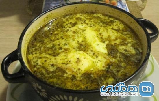 اشکنه اسفناجی غذای محلی تهران