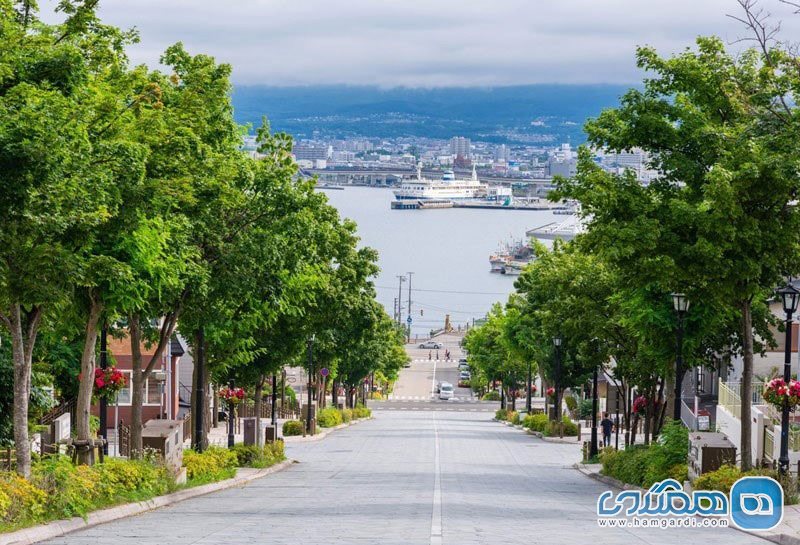 جزیره هوکایدو در کشور ژاپن