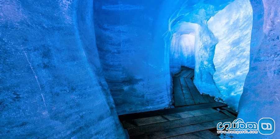غار Ice Grotto – سوییس