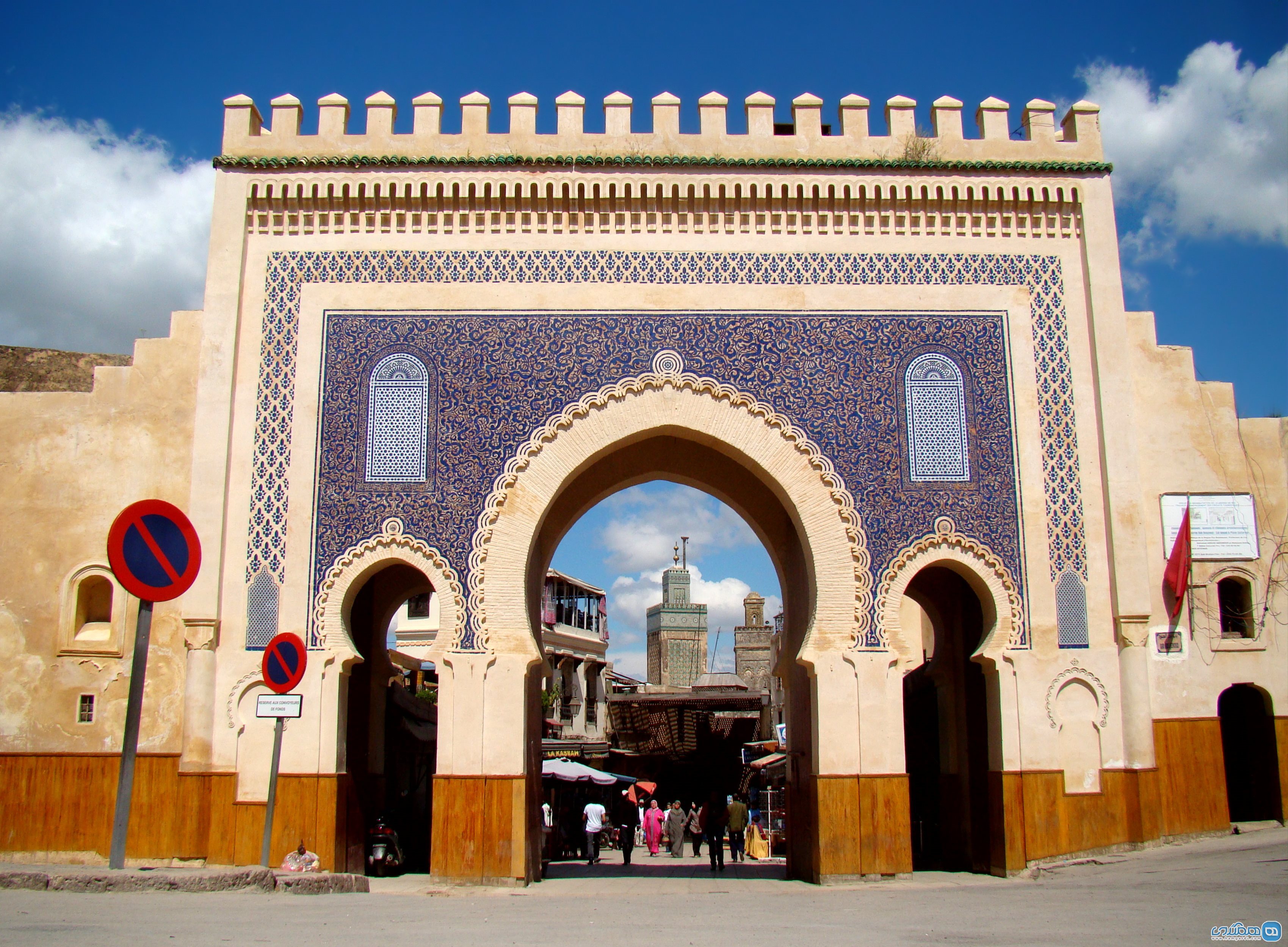 دروازه بزرگ شهر قدیم Marrakech Gate، کازابلانکا