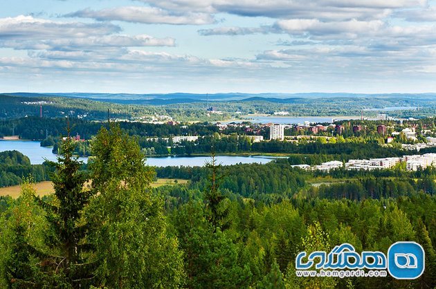شهر کوچک Jyväskylä