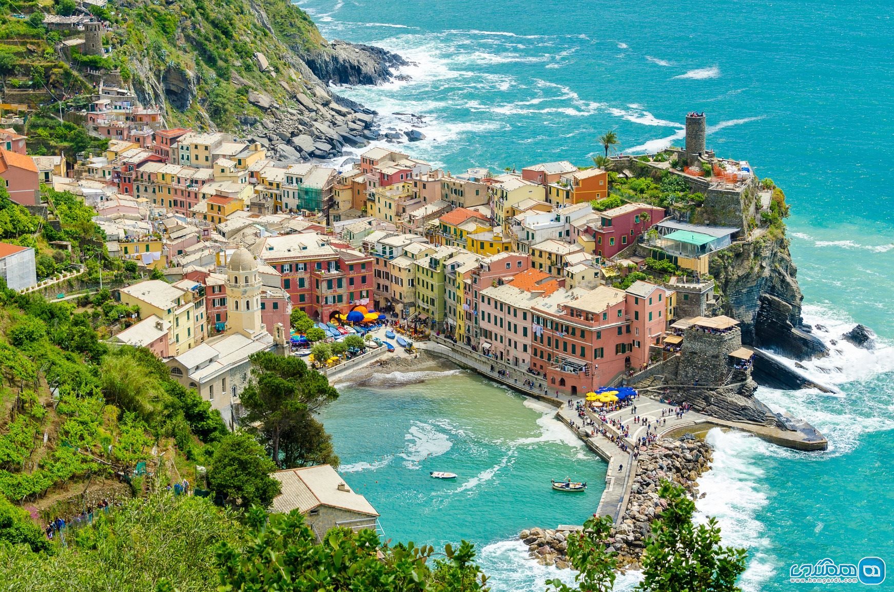 منطقه ساحلی Cinque Terre