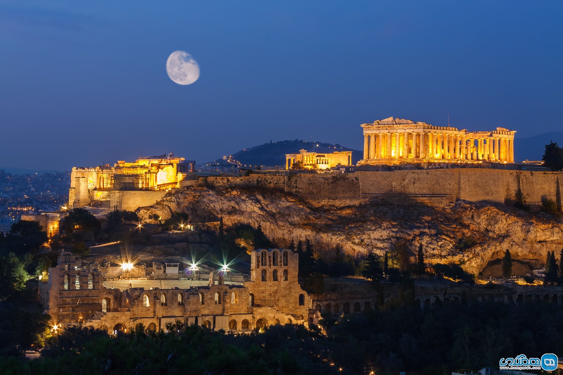 آکروپولیس Acropolis در آتن 