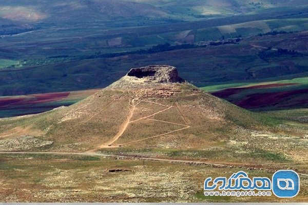 کوه بسیار زیبای زندان سلیمان