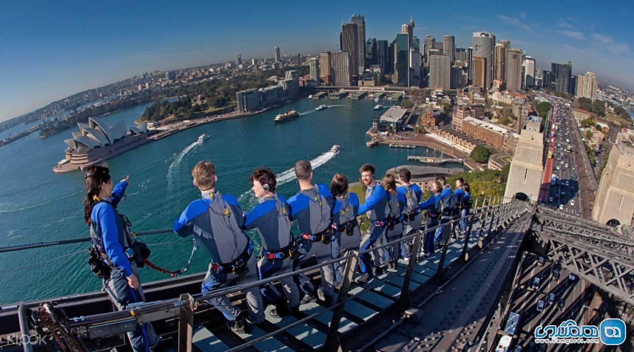 بالا رفتن از پل هاربور در سیدنی