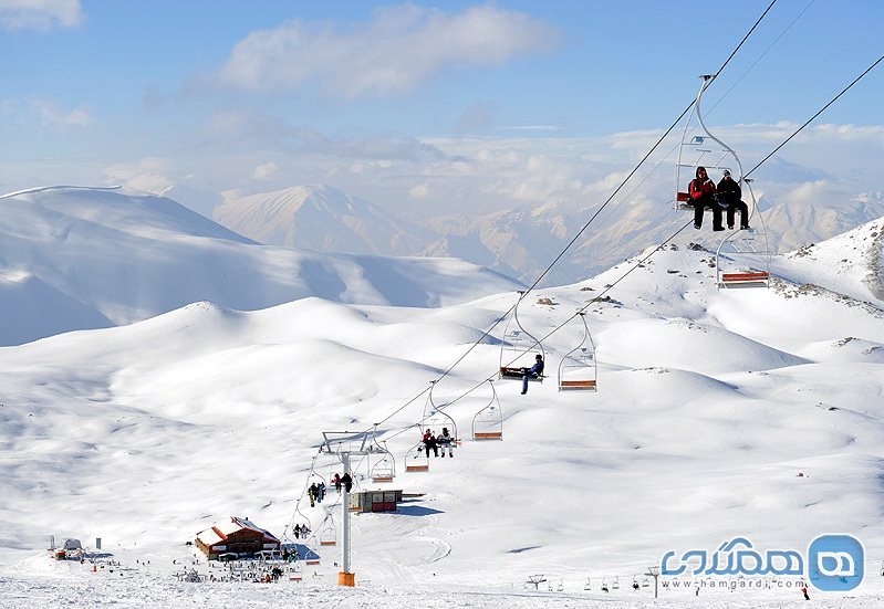 پیست های اسکی شمشک و دربندسر