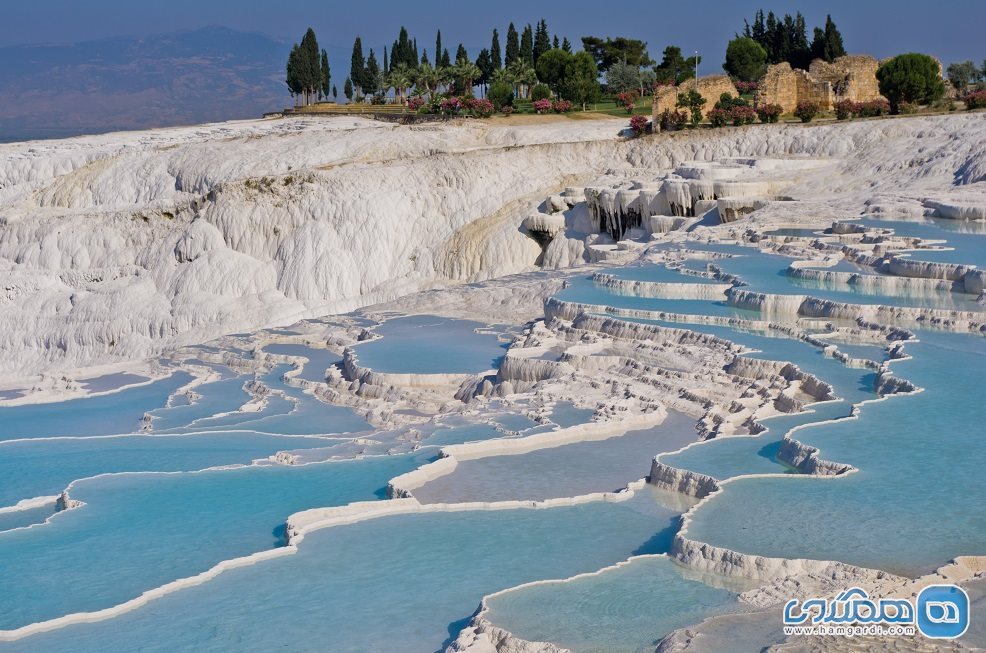 پاموک کاله یا پاموق قلعه Pamukkale