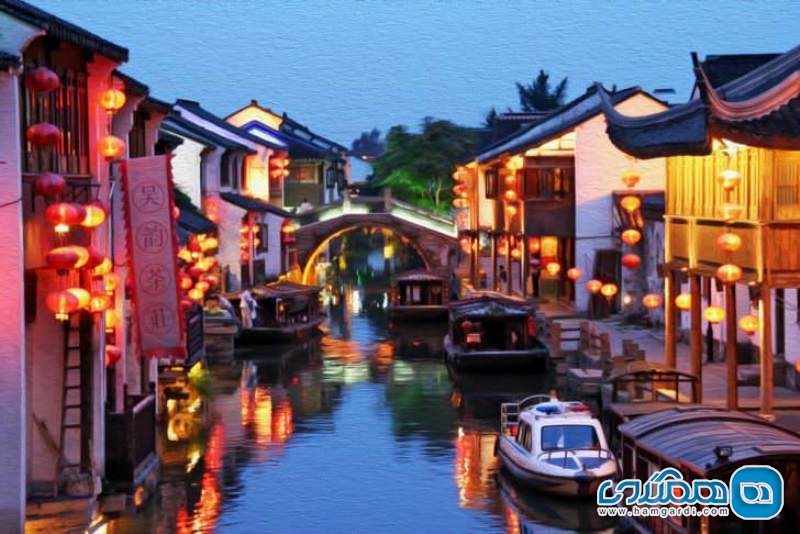 سوژو در چین شهری با کانال های آب مثل ونیز 