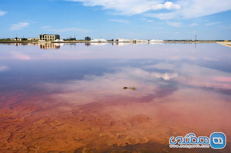 دریاچه های نمک سیواش در روسیه 