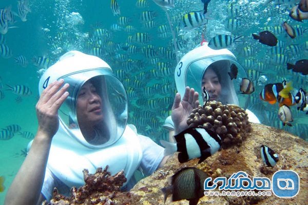  سفر به زیر آب - Bali Seawalker