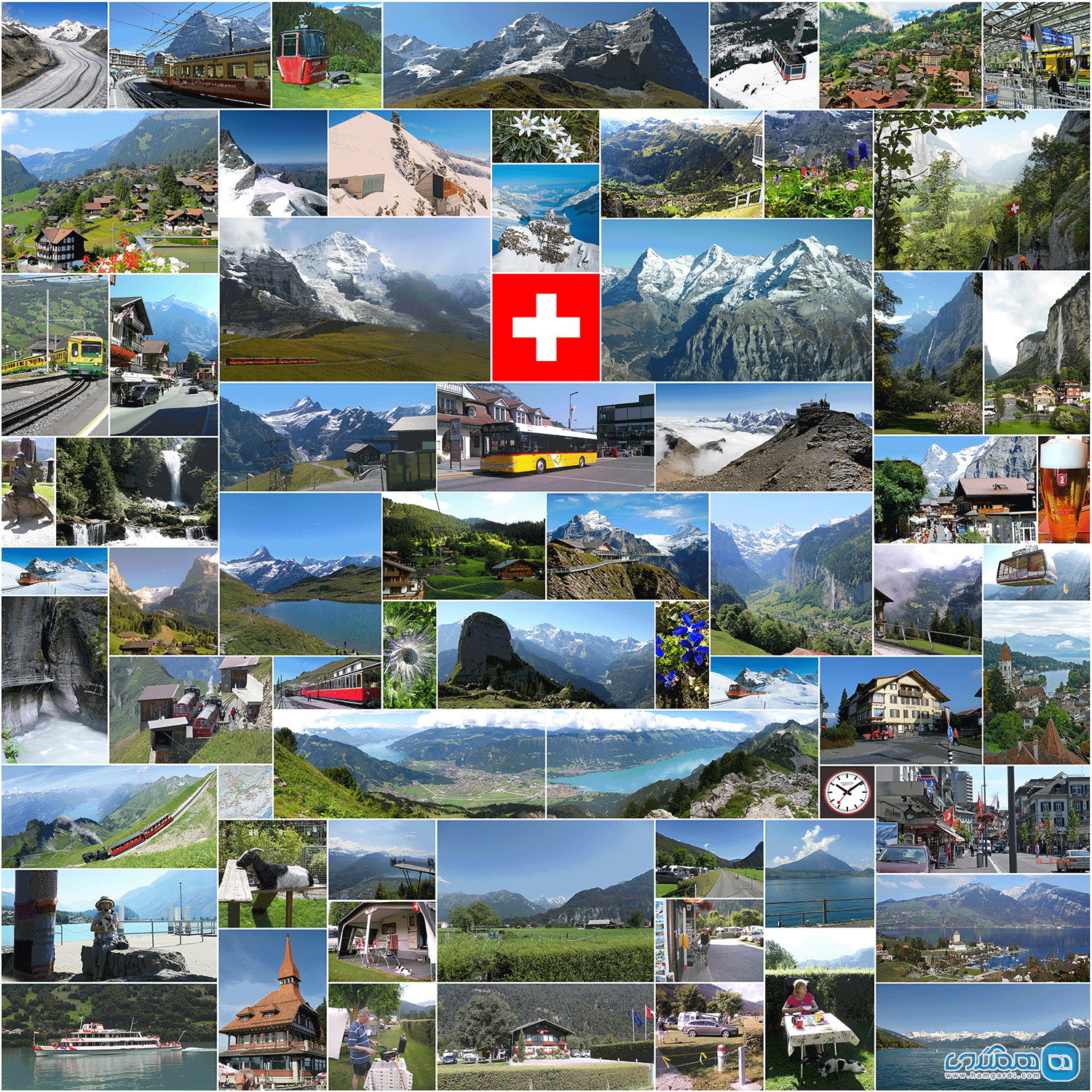  جاذبه های گردشگری سوئیس