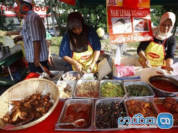 غذای خیابانی در مالزی