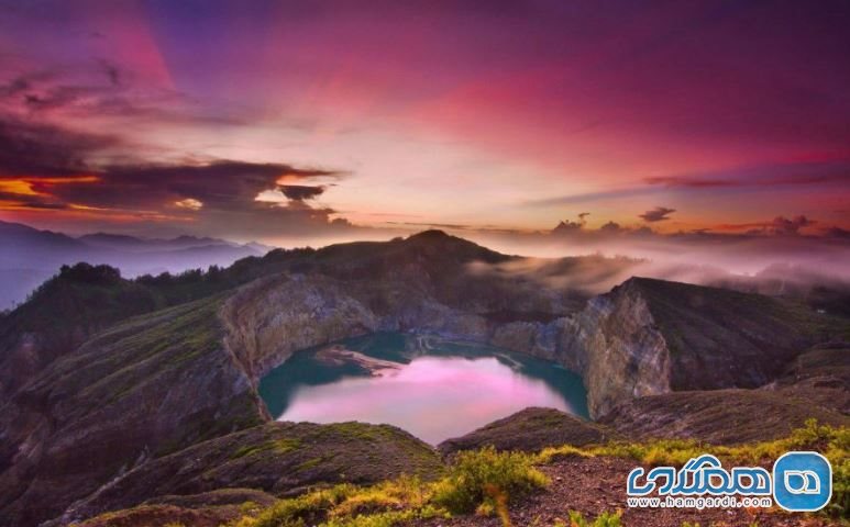 دریاچه های آتشفشانی کلیموتو در اندونزی