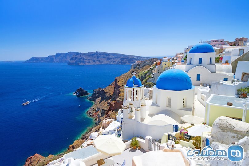 Santorini شهر سانتورینی یونان