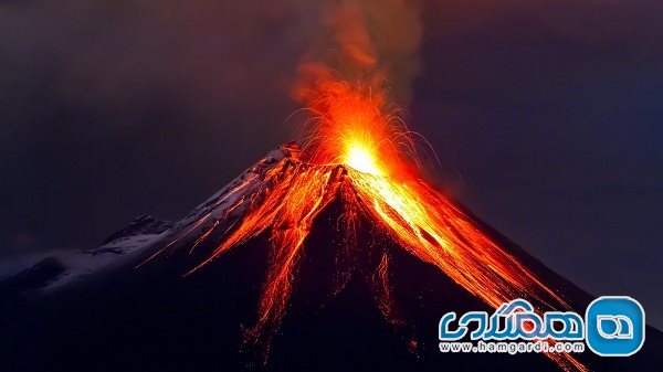 معرفی 10 کشور و کوه آتشفشانی فعال در جهان