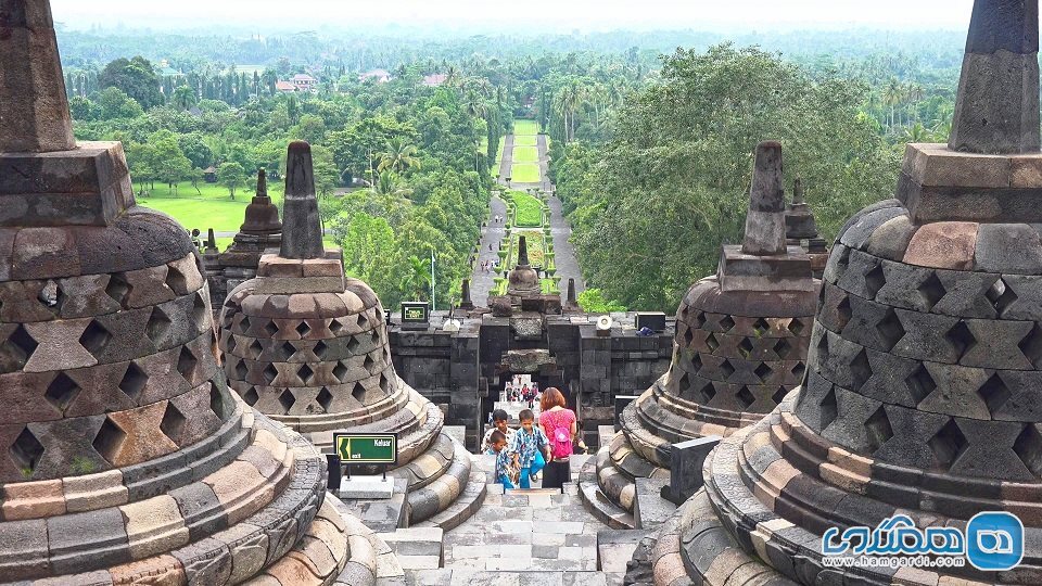 بوروبودور Borobudur در اندونزی