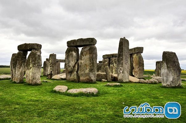 نمایی دیگر از استون هنج Stonehenge