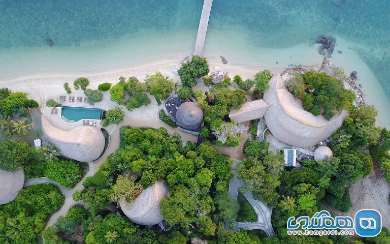 جزیره کامپداک Cempedak در اندونزی