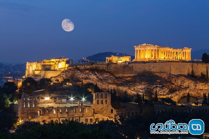 آکروپولیس Acropolis در آتن 