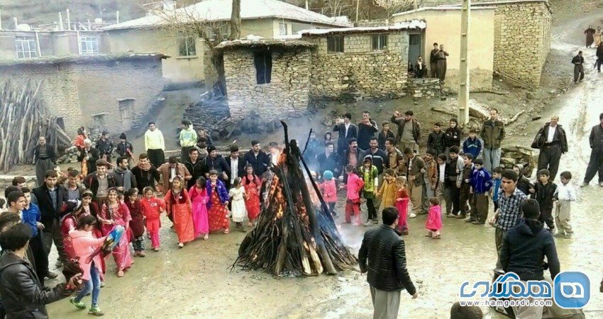 چهارشنبه سوری در کردستان