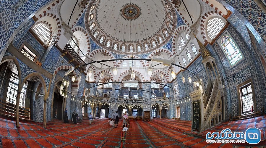 بهترین مساجد استانبول | مسجد رستم پاشا