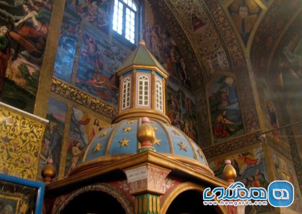 اوج معماری و هنر در کلیسای تاریخی وانک 2