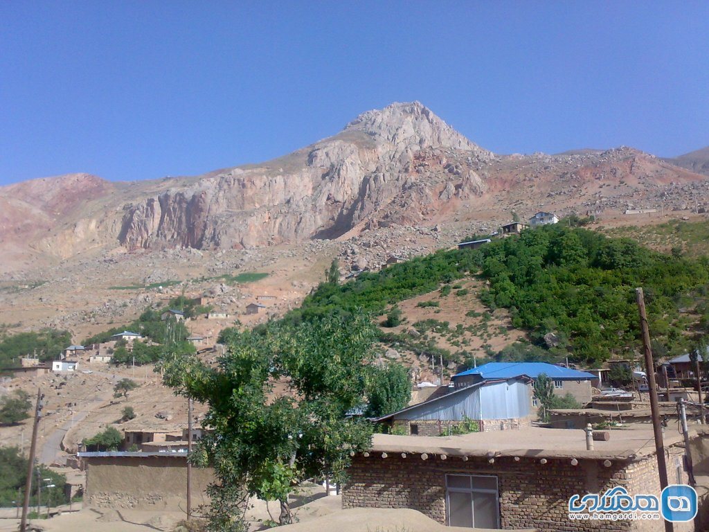 راه دسترسی به روستای هیر قزوین