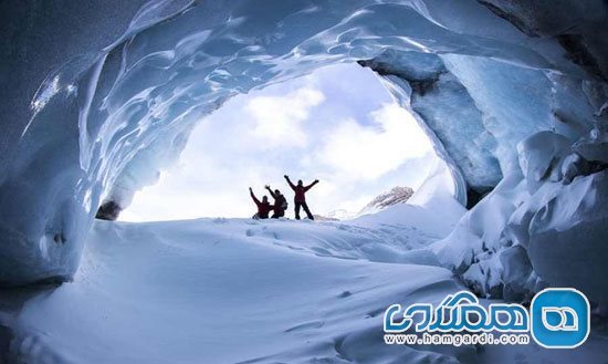 یخچال های زیبا و طبیعت ساز آتاباسکای آلبرتا در کانادا