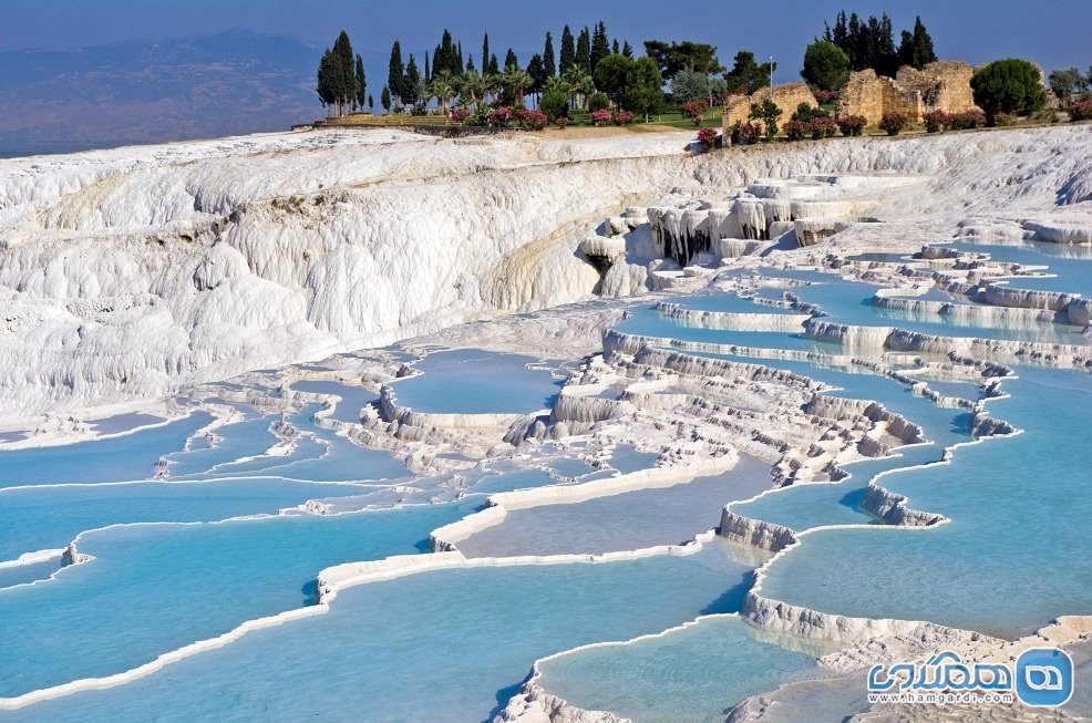 پاموک قلعه Pamukkale