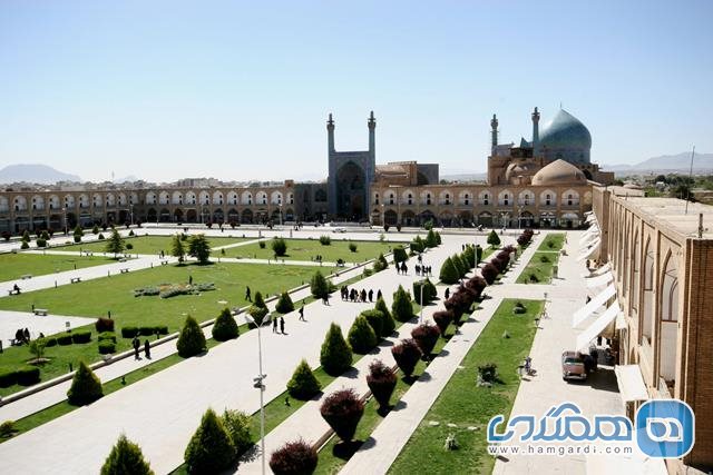 نقش جهان میدان زیبایی در اصفهان