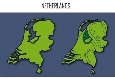 نقشه اروپا یا عجایب؟؟!!‎ | هلند