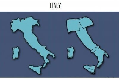 نقشه اروپا یا عجایب؟؟!!‎ | ایتالیا