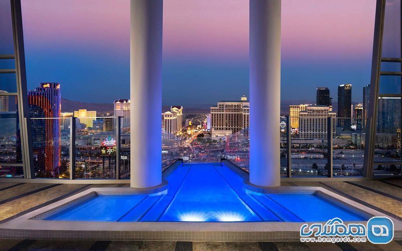 سوئیت The Sky در Palms Casino Resort ، لاس وگاس، آمریکا  