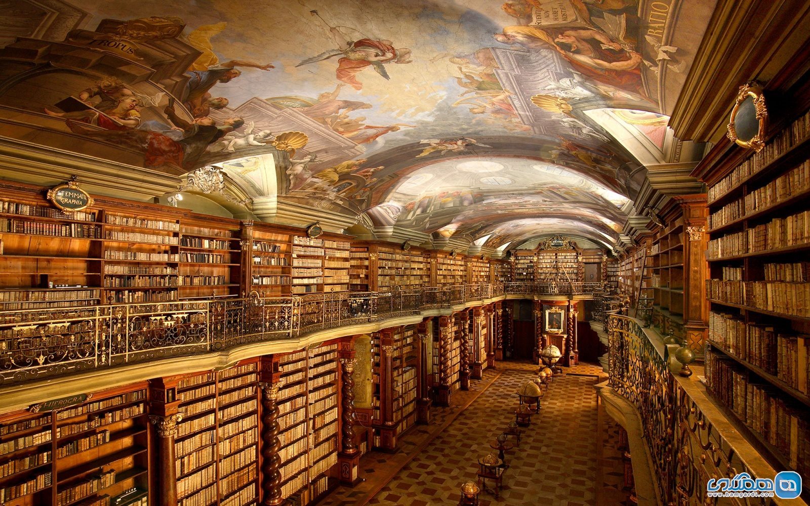 کتابخانه Clementinum در Prague