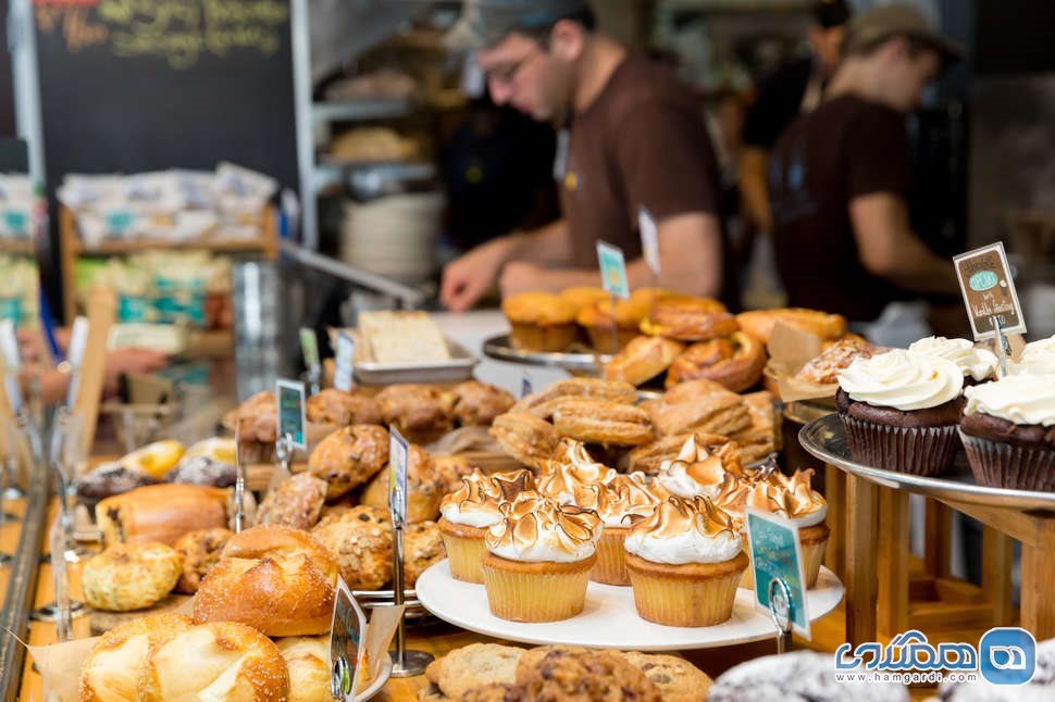 شیرینی های نانوایی و کافه فلاور / FLOUR BAKERY + CAFÉ