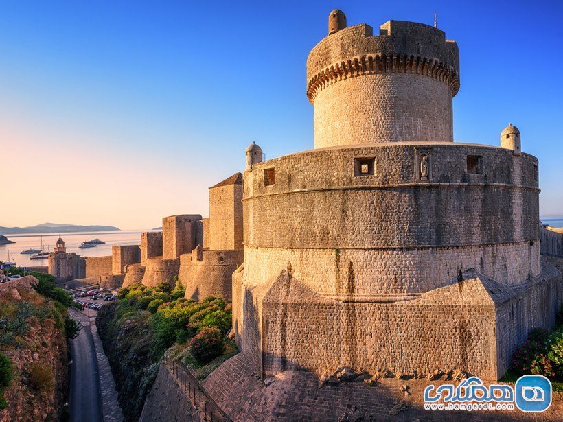 خانه نامیرایان House of the Undying : برج مینستا Minčeta Tower در دوبرونیک Dubrovnik در کرواسی