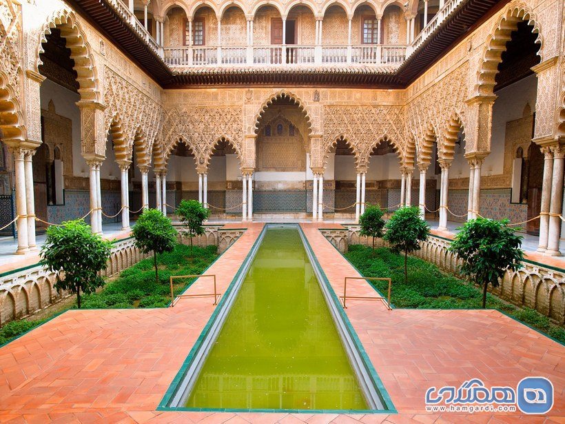 شهر سانسپر، پایتخت دورن Dorne's Sunspear : قصر آلکازار Alcázar در سویل اسپانیا