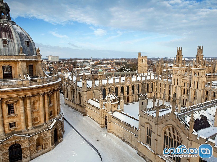 شهر آکسفورد Oxford در انگلستان (سبک نئوگوتیک Gothic Revival)